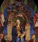 Cosme Tura, Madonna with the Child Enthroned